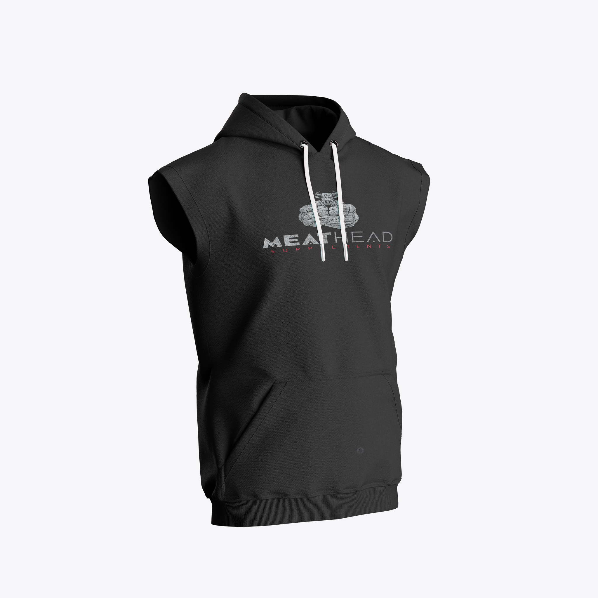 Sun's Out, Gun's Out Meathead Sleeveless Workout Hoodie