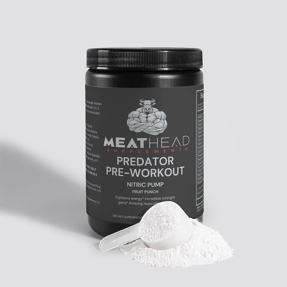 Predator Pre-Workout Nitric Pump (Fruit Punch)